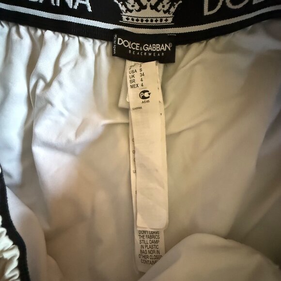 Dolce & Gabbana Floral Print Mid-Length Men’s Swim Shorts US Size S - Picture 12 of 16